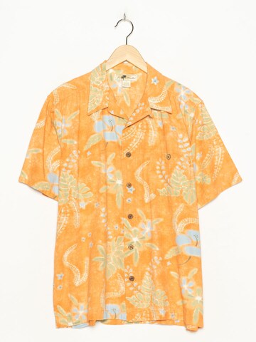Joe Martin Button Up Shirt in XL in Orange: front