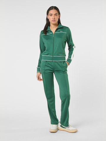 regular Pantaloni 'SAGANO straight taped track pants' di FILA in verde
