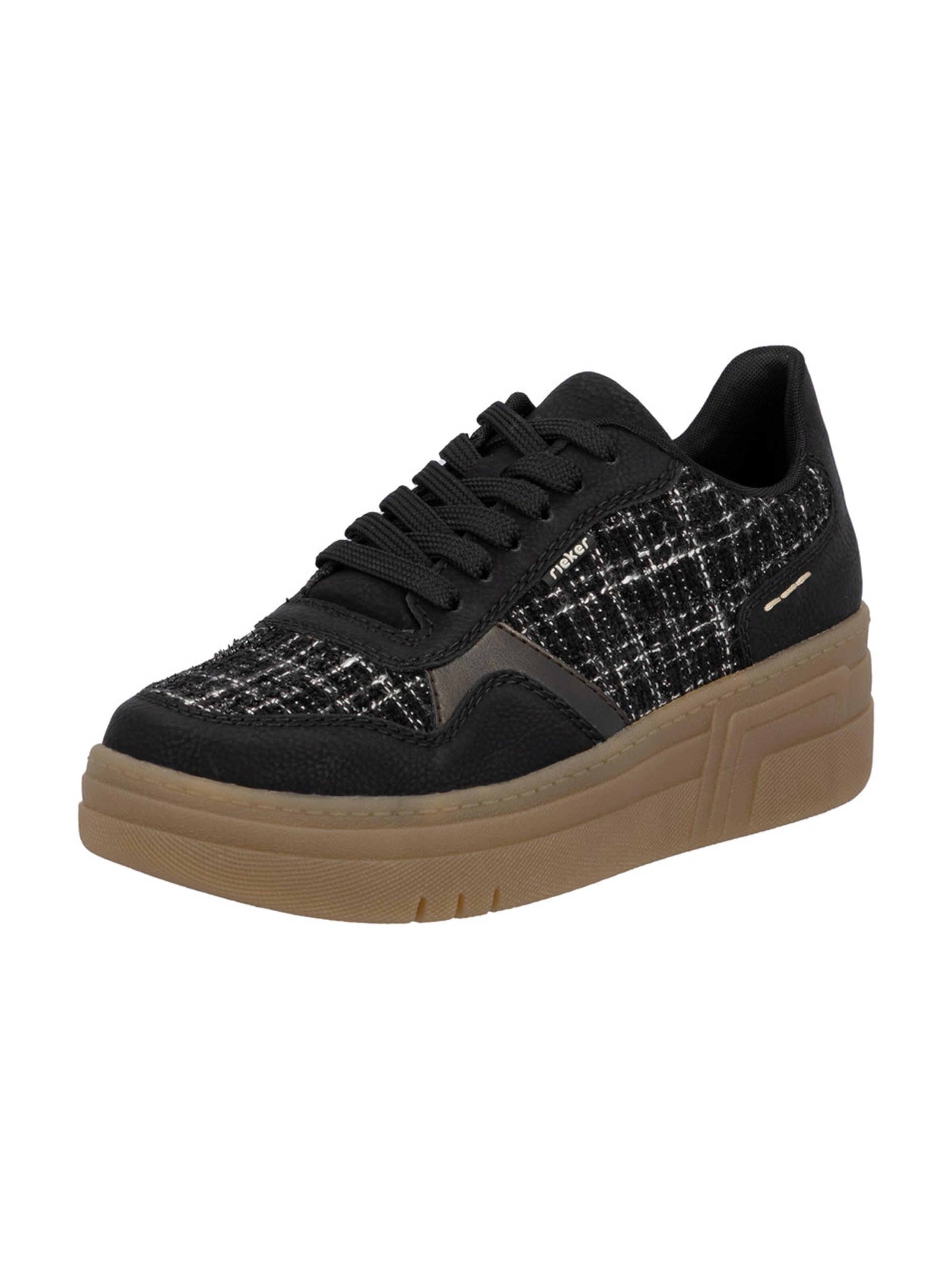 Rieker Sneakers in Black: front