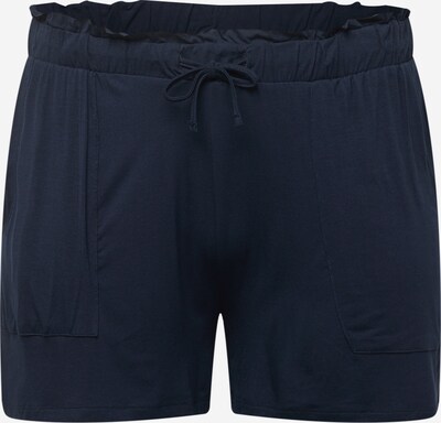 Pantaloni 'NEORA' PIECES Curve pe albastru închis, Vizualizare produs