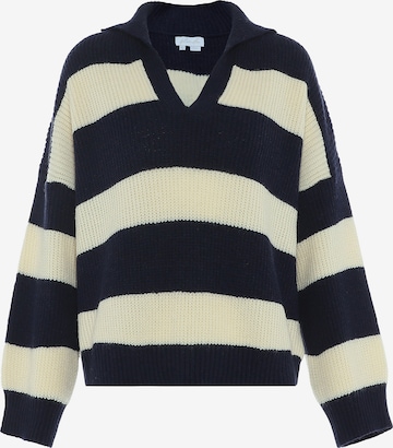 BLONDA Trui in Blauw: voorkant