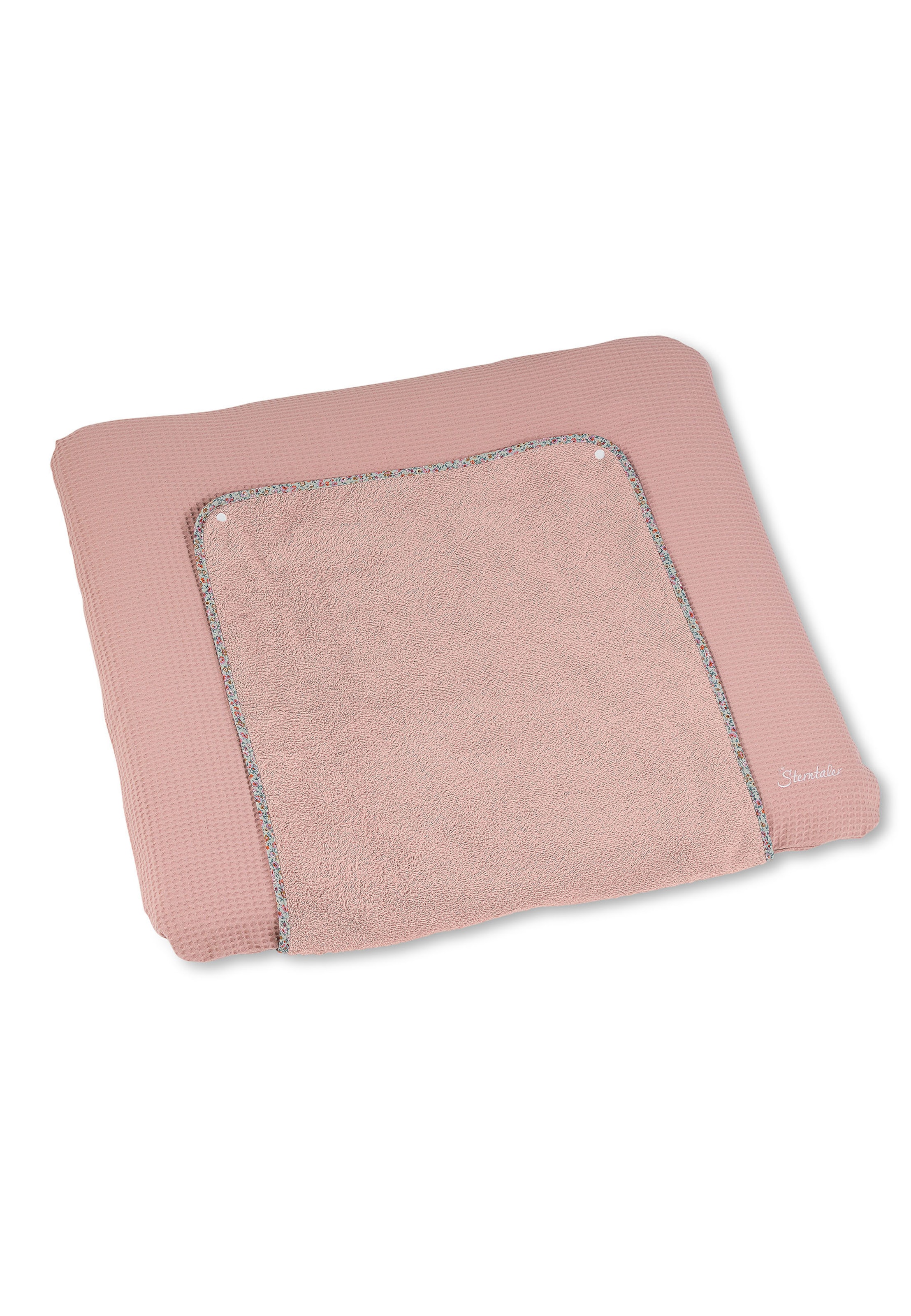 STERNTALER Wickelauflagenbezug 'Terrybär' in Pink: Vorderseite