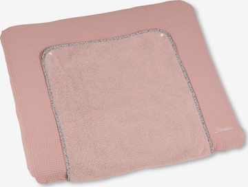 STERNTALER Baby Blanket 'Terrybär' in Pink: front