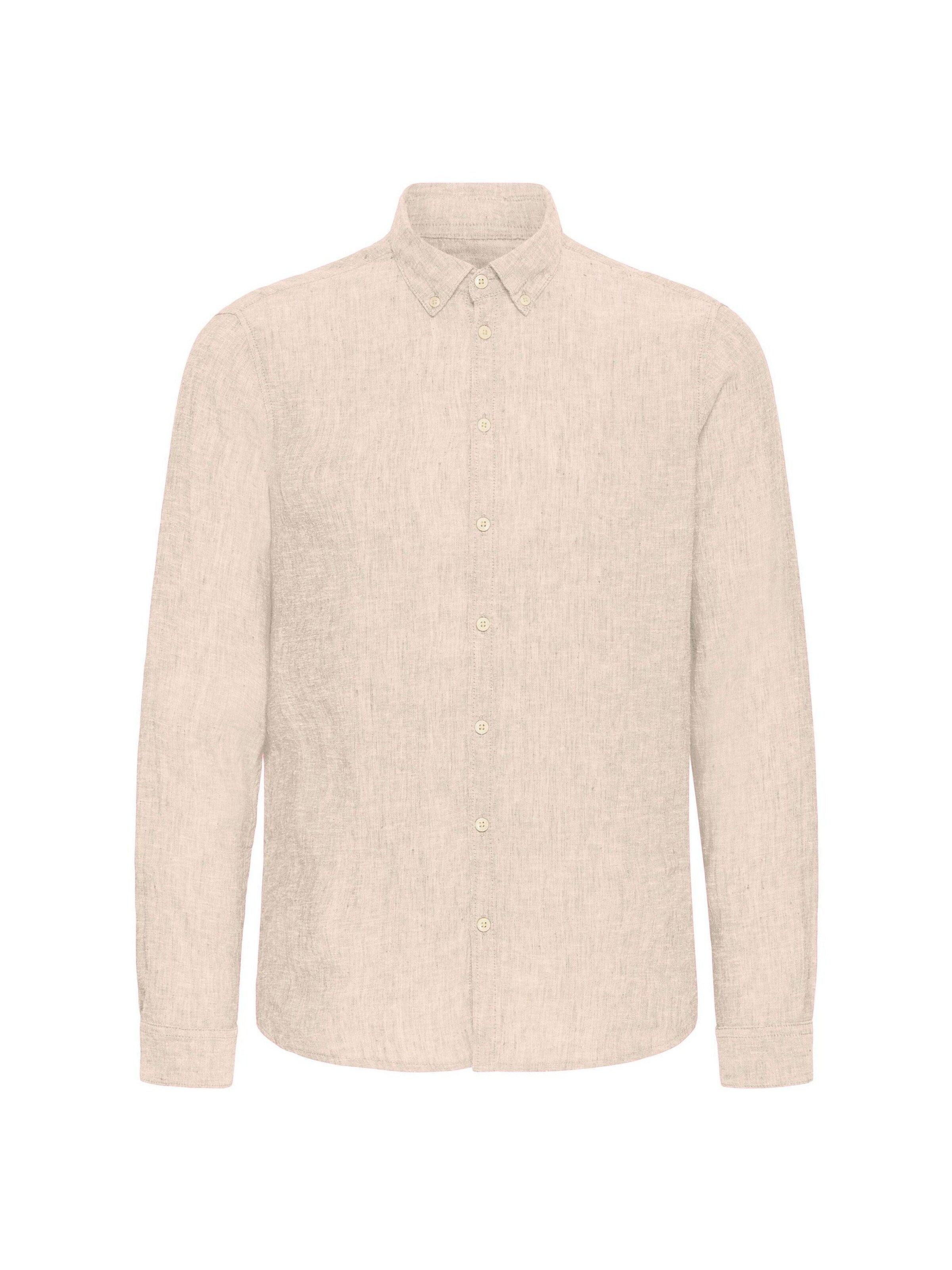 Casual Friday Button Up Shirt ' CFAnton ' in Brown: front