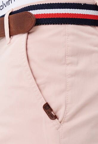 Regular Pantalon chino 'Creel' INDICODE JEANS en rose