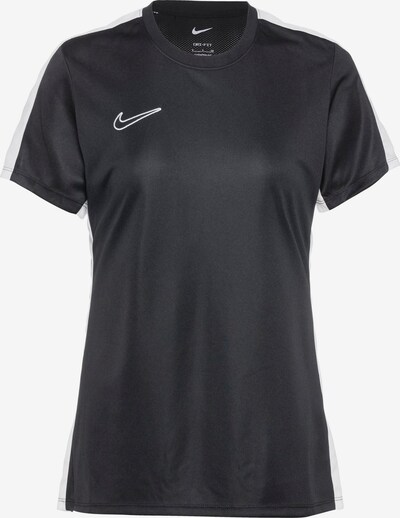 NIKE T-shirt fonctionnel 'Academy23' en noir / blanc, Vue avec produit