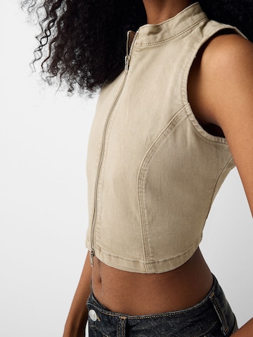 Haut Bershka en beige