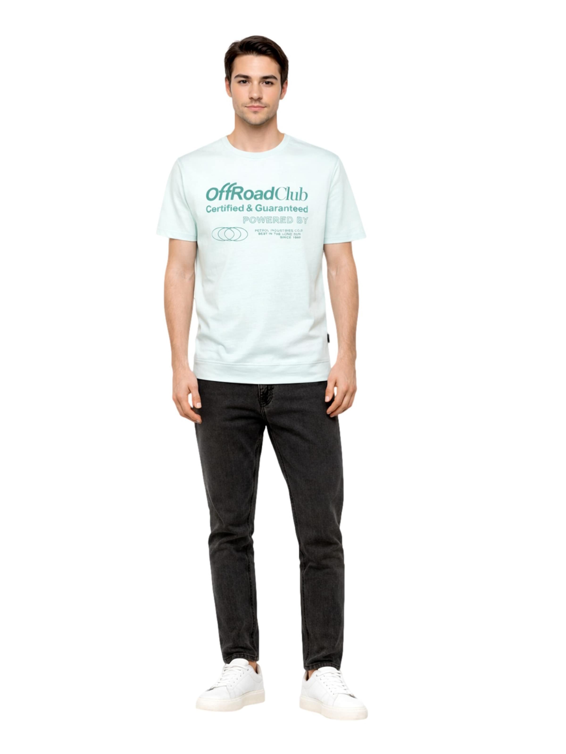 T-Shirt Petrol Industries en vert