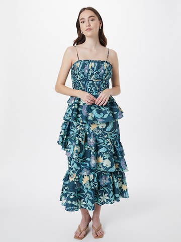 True Decadence Φόρεμα κοκτέιλ σε μπλε: μπροστά