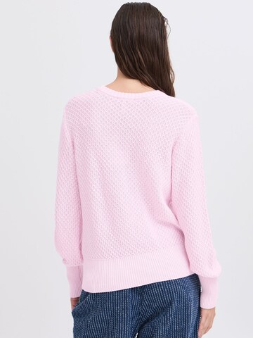 b.young Pullover 'Neram' in Pink