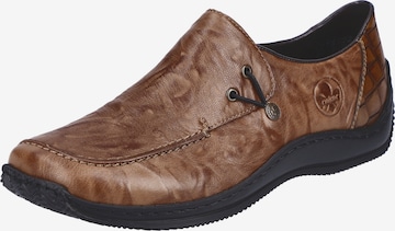 Rieker Classic Flats in Brown: front