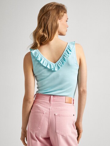Pepe Jeans Top 'Leire' in Blau