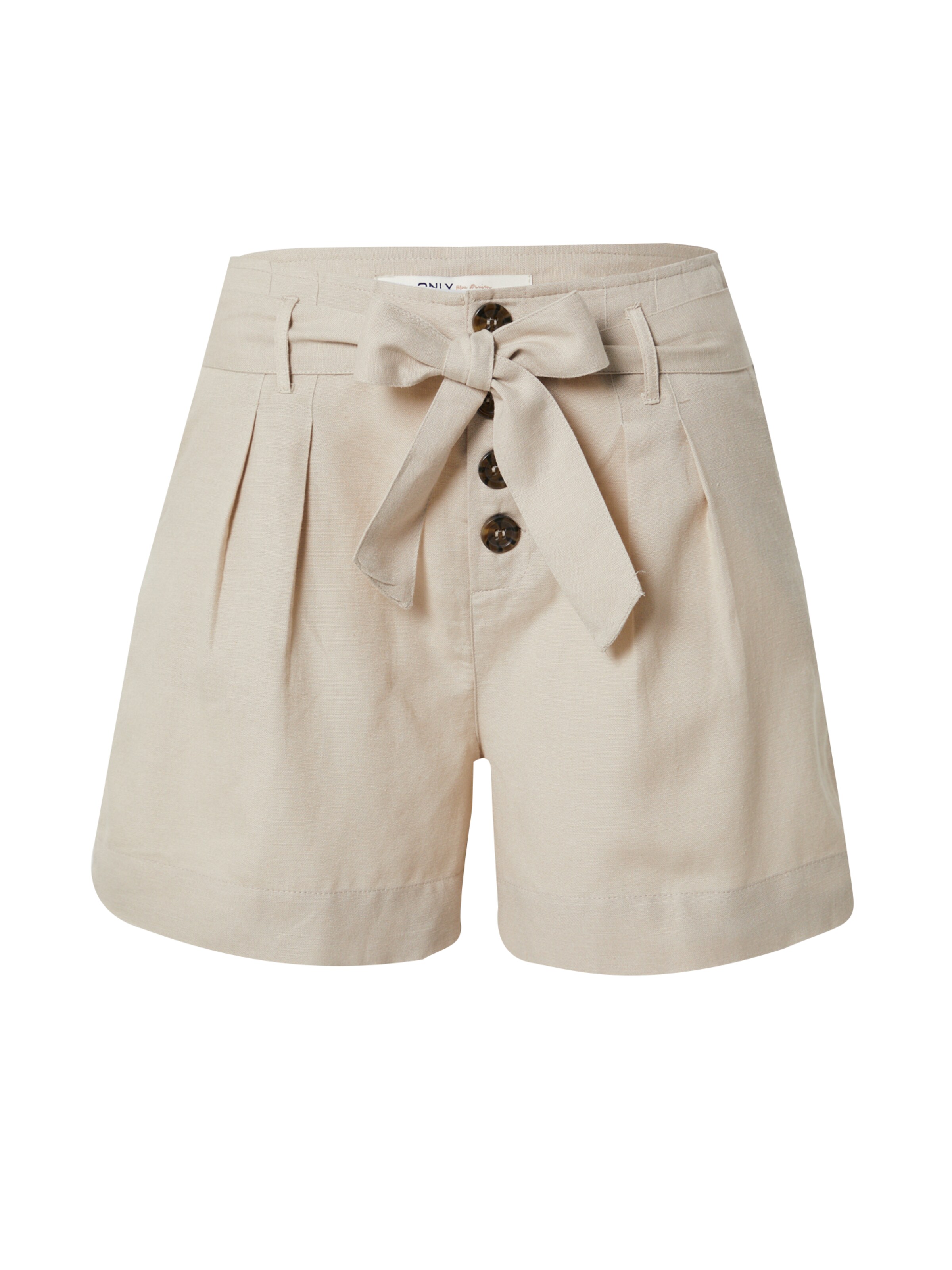 Loosefit Pantaloni con pieghe 'VIVA' di ONLY in beige: frontale