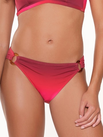 Pantaloncini per bikini di LingaDore in rosso: frontale