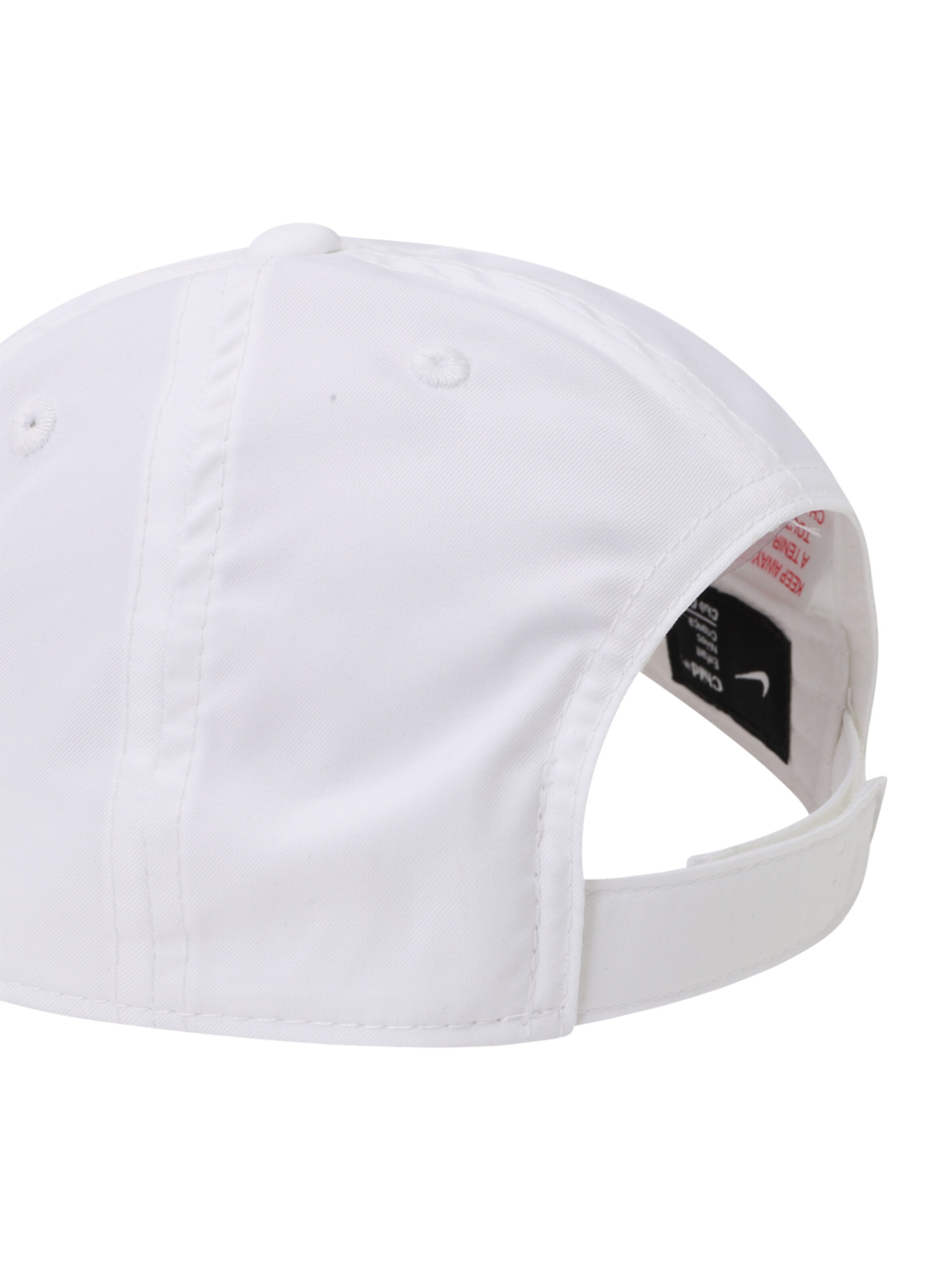 Casquette de sport 'SWOOSH CLUB' Nike Sportswear en blanc