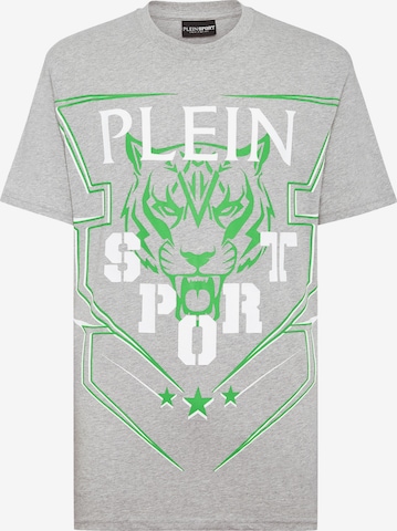 Plein Sport Shirt 'Tiger' in Grey: front