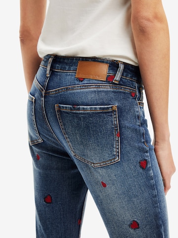 Desigual Skinny Jeans 'Amore' in Blau