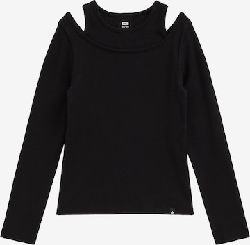 WE Fashion Paita värissä musta: etupuoli