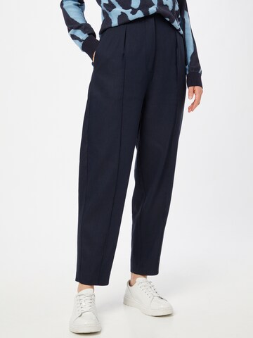 Loosefit Pantalon à plis 'Hailey' FIVEUNITS en bleu : devant