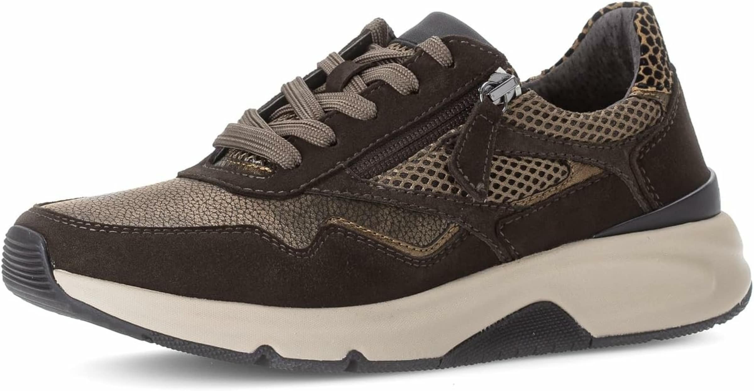 GABOR Sneakers laag in Bruin: voorkant