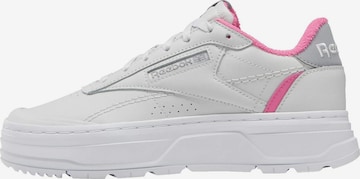 Reebok Platform trainers 'Club C Double GEO' in White: front