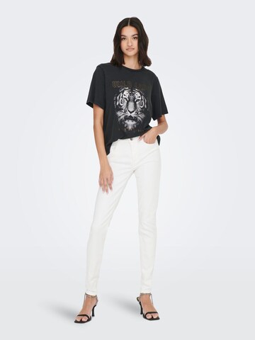JDY Skinny Džínsy 'BLUME' - Biela