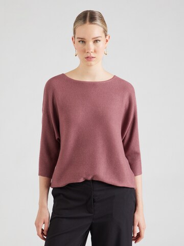 VERO MODA Свитер 'VMNORA' в Ярко-розовый: спереди
