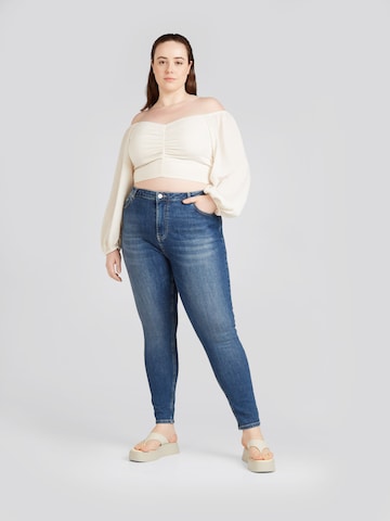 CITA MAASS co-created by ABOUT YOU Slimfit Jeans 'Juliana' in Blauw