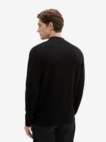 TOM TAILOR - Pullover em preto