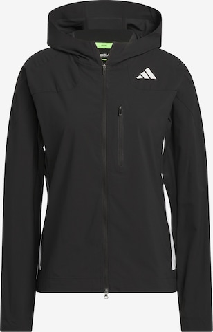 ADIDAS PERFORMANCE Weatherproof jacket in Black: front