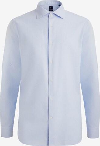 Boggi Milano Regular fit Business Shirt in Blue: front