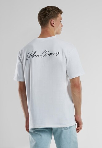 Maglietta di Urban Classics in bianco: frontale