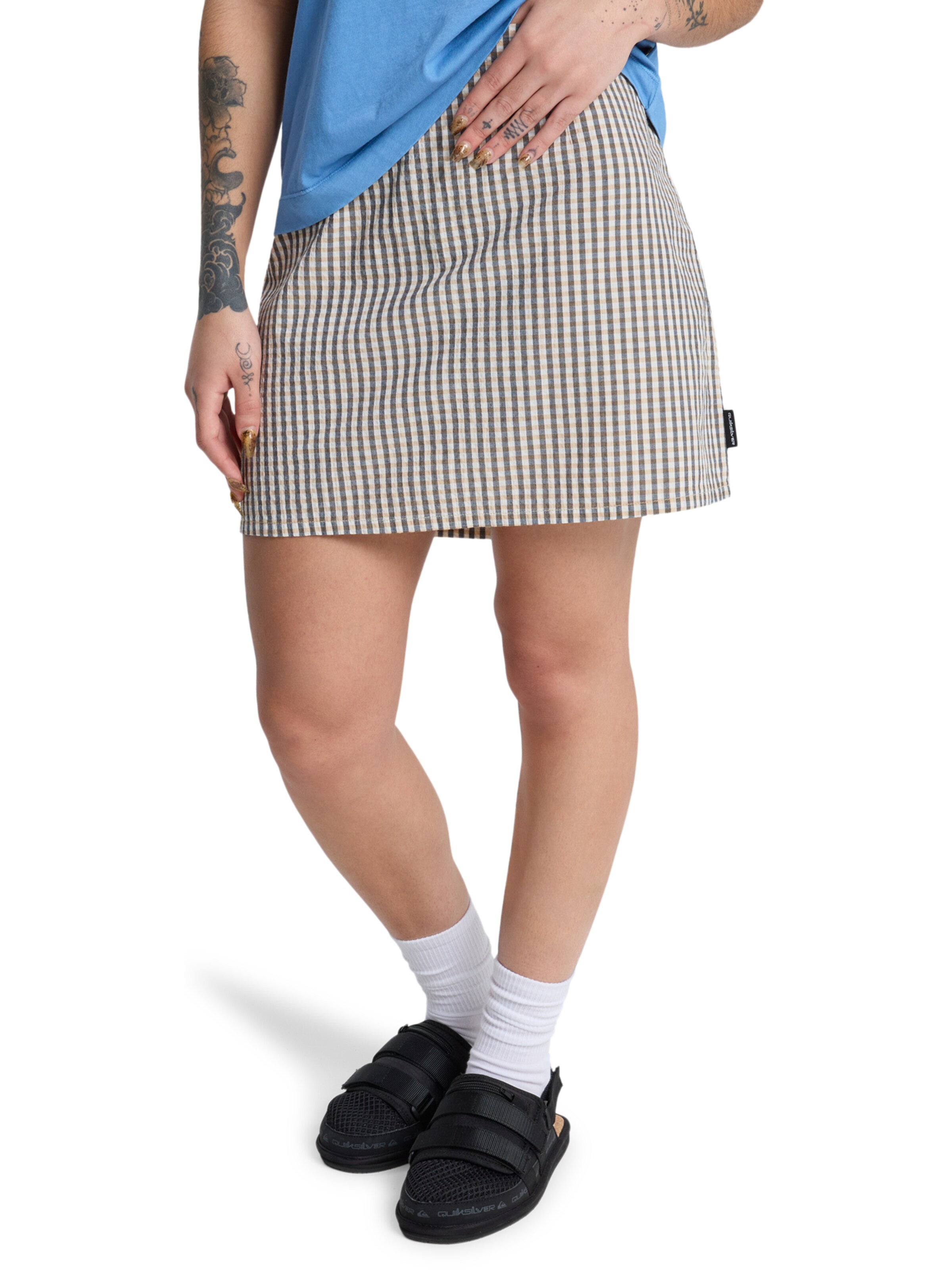 QUIKSILVER Rock 'Ludden' in Schwarz: Vorderseite