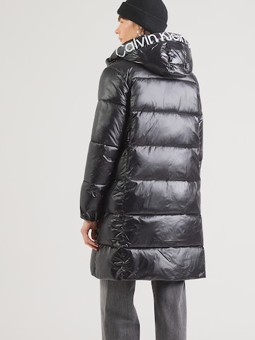 Calvin Klein Jeans Wintermantel in Zwart