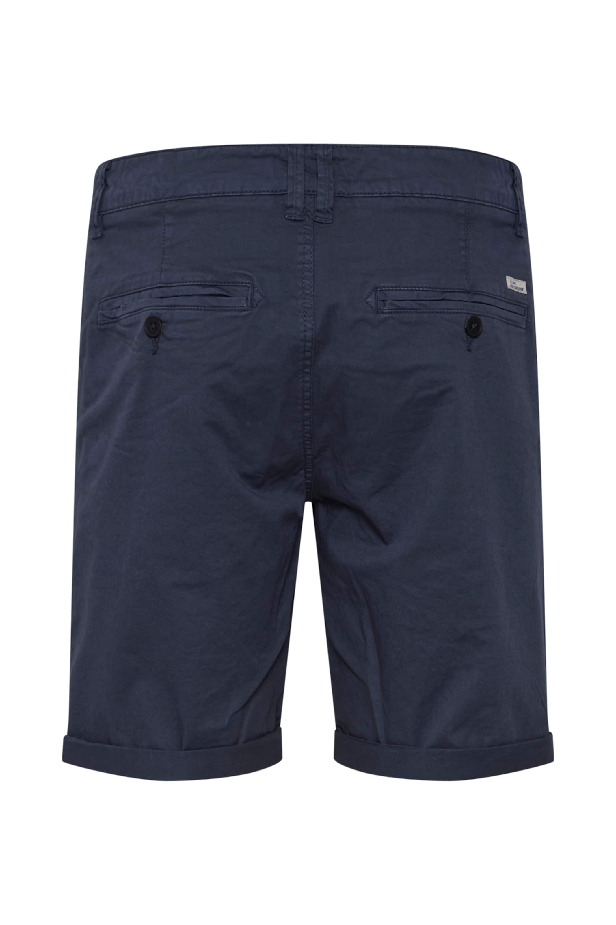 BLEND regular Lærredsbukser i blå