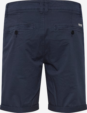 BLEND Normální Chino kalhoty – modrá