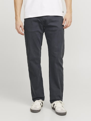 Regular Jean 'CLARK EVAN ' JACK & JONES en gris : devant