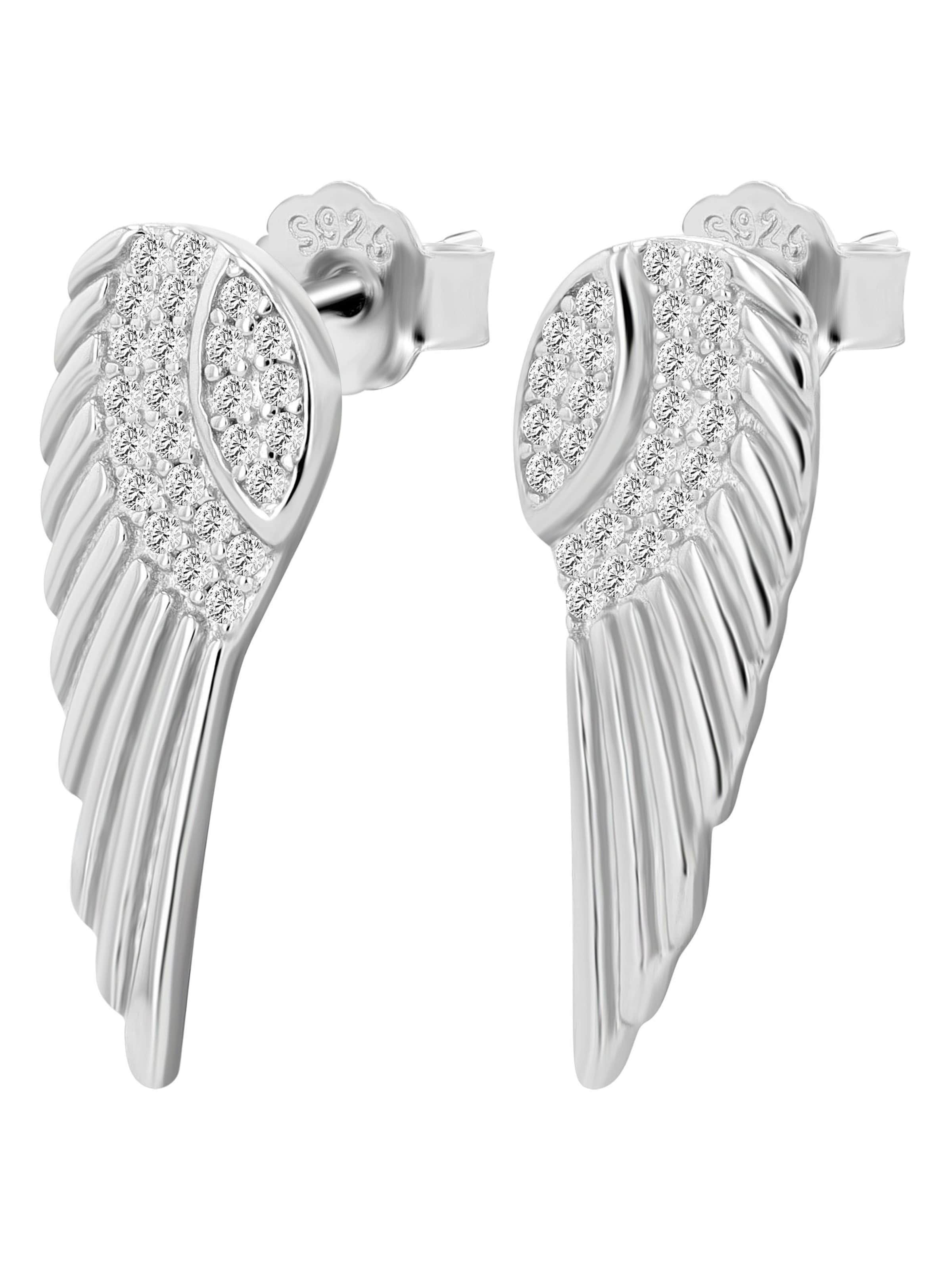 Akzent Earrings 'Anien, 925 Sterlingsilber, langlebig' in Silver