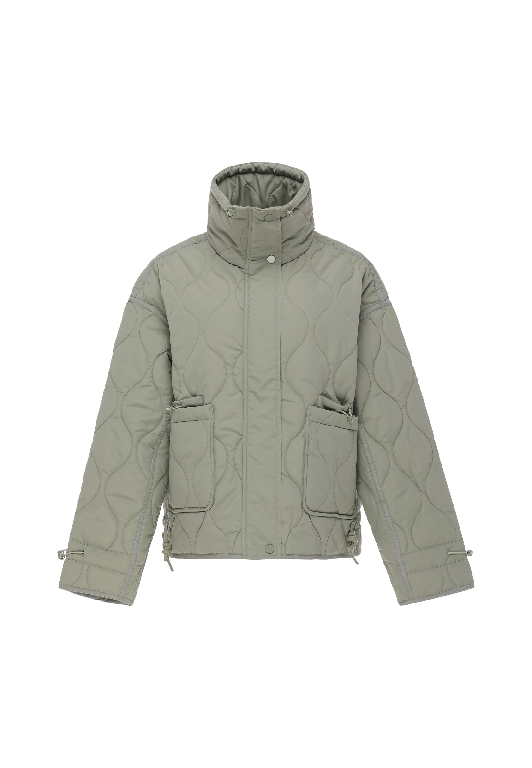 Veste mi-saison usha BLUE LABEL en vert : devant