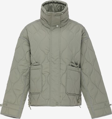 Veste mi-saison usha BLUE LABEL en vert : devant
