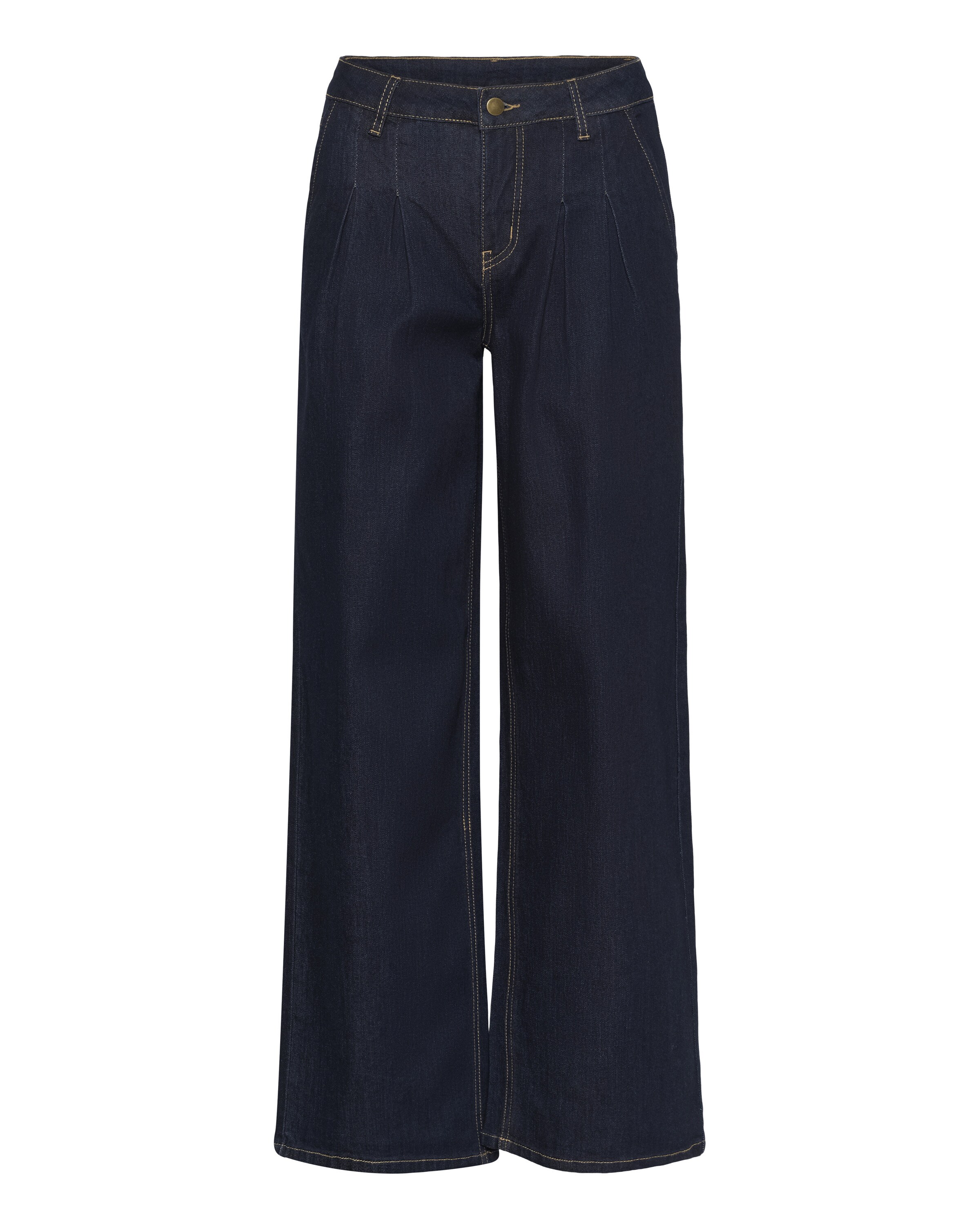 Loosefit Jean à pince 'CUmoya Bobbie' CULTURE en bleu : devant