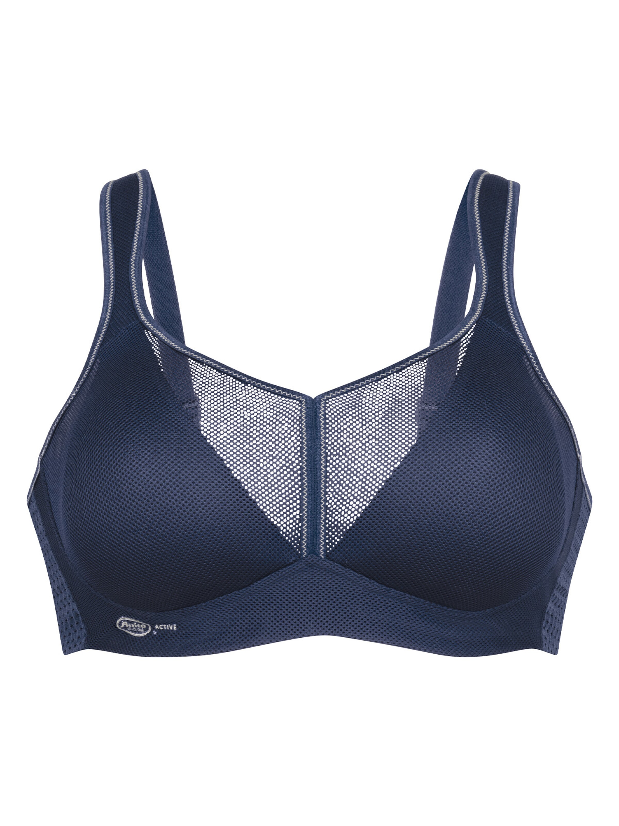 ANITA T-Shirt BH 'Air Control Delta Pad Sport'‌‌‌‌‌‌‌‌‌ in Blau: Vorderseite