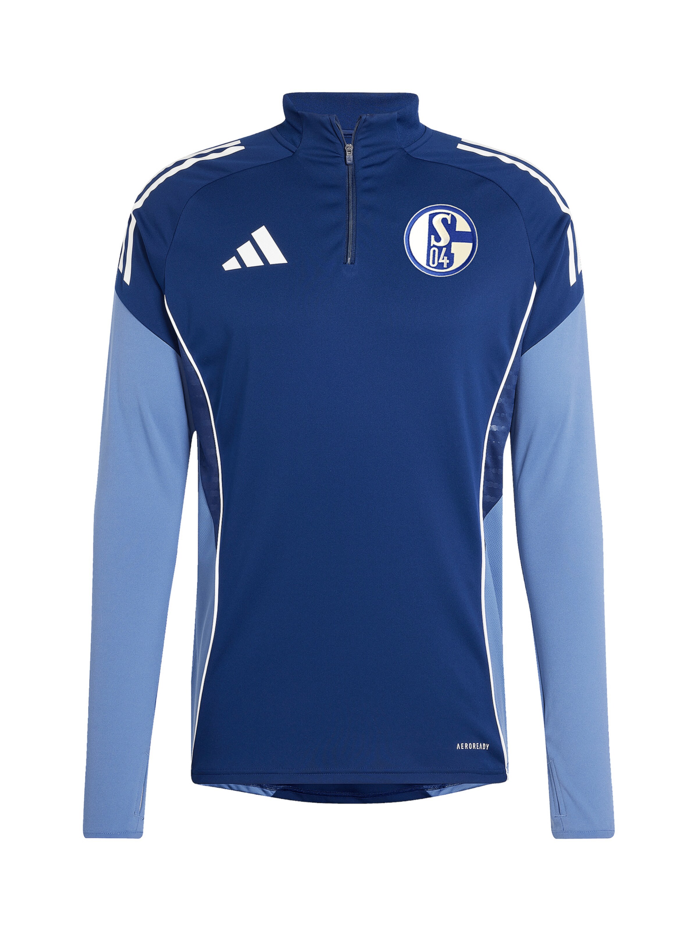 ADIDAS PERFORMANCE Sportsweatshirt in Blau: Vorderseite