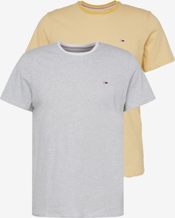 T-Shirt Tommy Jeans en jaune : devant