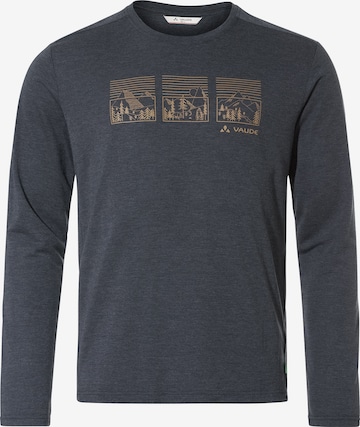 VAUDE Performance shirt 'Rosemoor III' in Grey: front