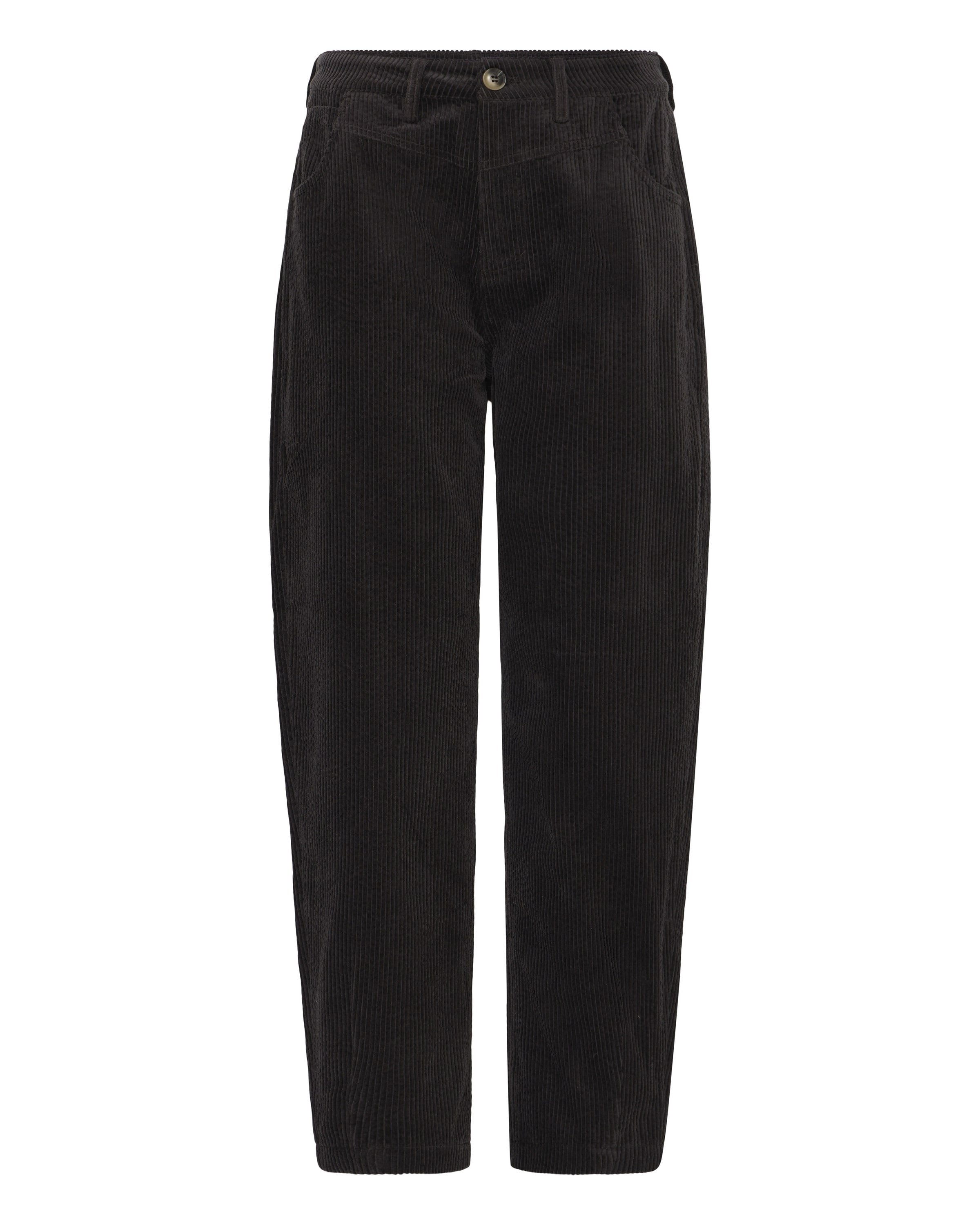Baggy Pantalon Pulz en marron : devant