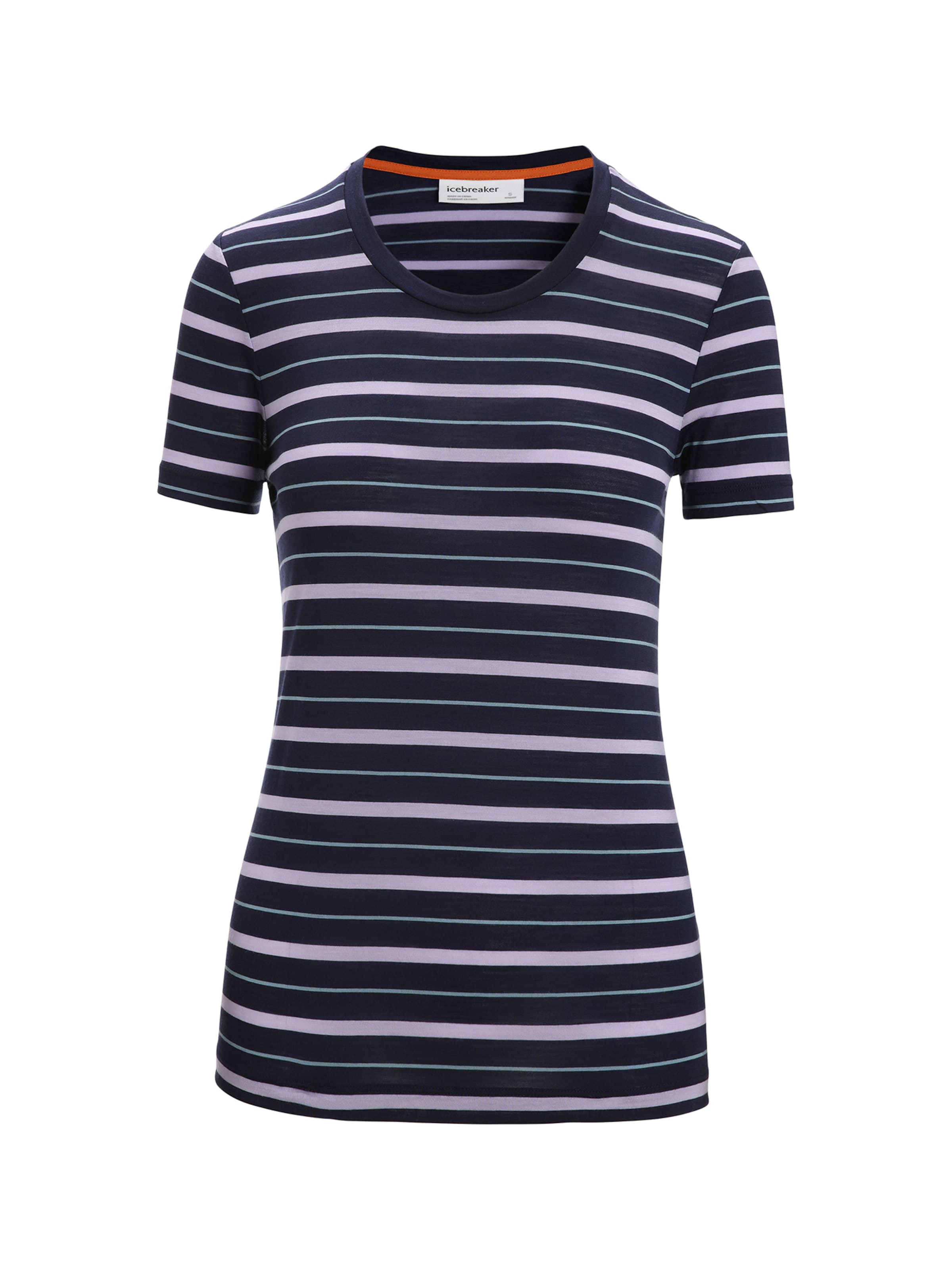 Tricou funcțional 'Wave' de la ICEBREAKER pe albastru: față