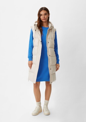 comma casual identity Gebreide jurk in Blauw