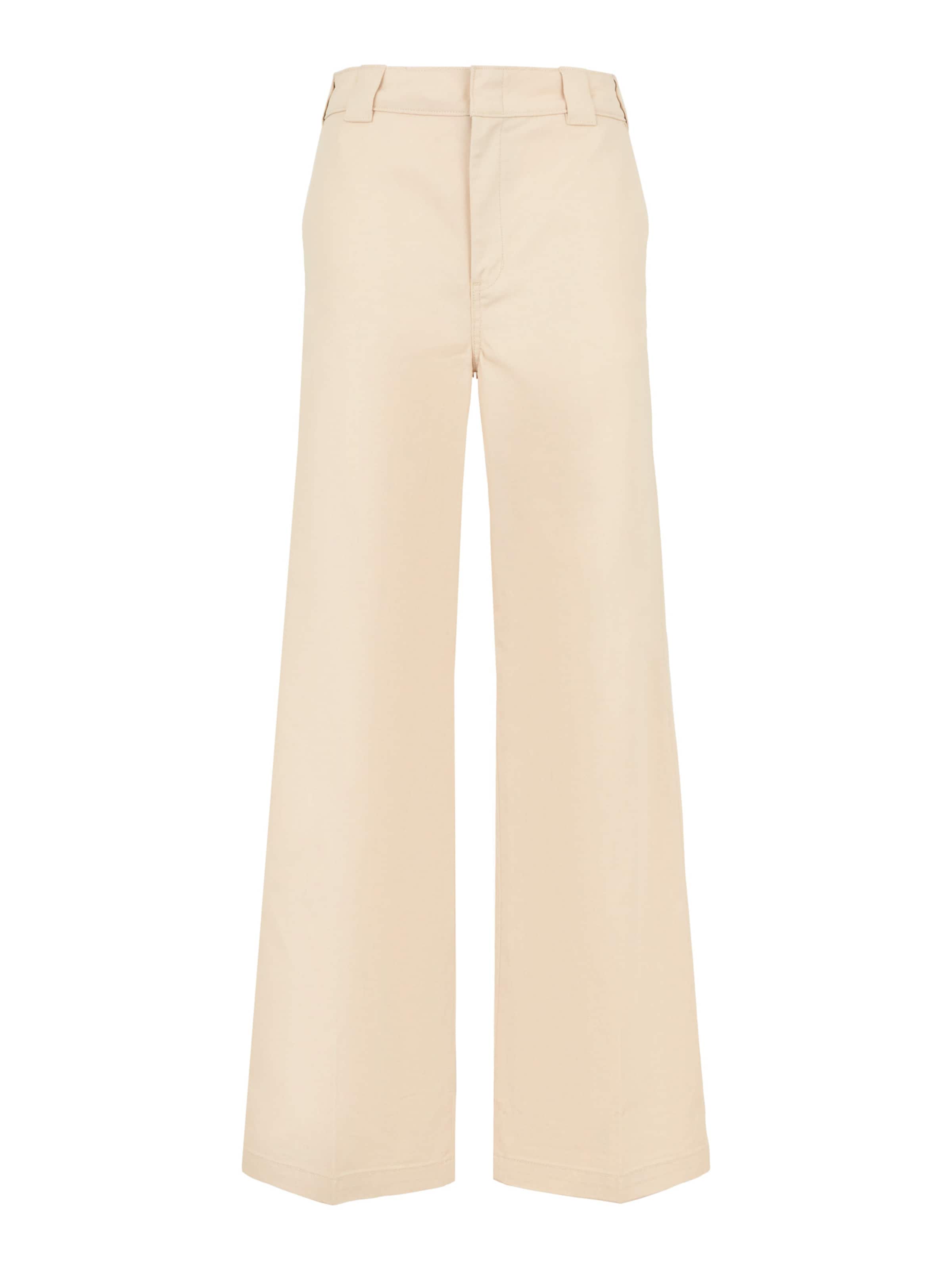 ruda DICKIES Plačios klešnės Kelnės su kantu: priekis