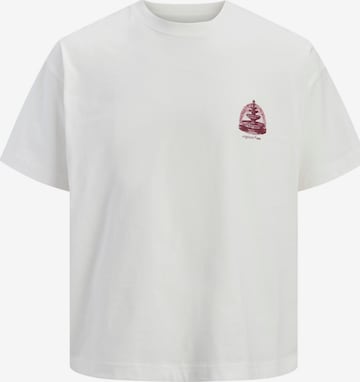 Jack & Jones Plus Shirt in Wit: voorkant